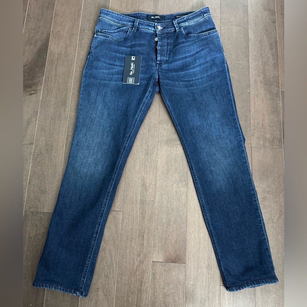Re-Hash “Rubens” cashmere infused denim jeans (Harry Rosen $395)